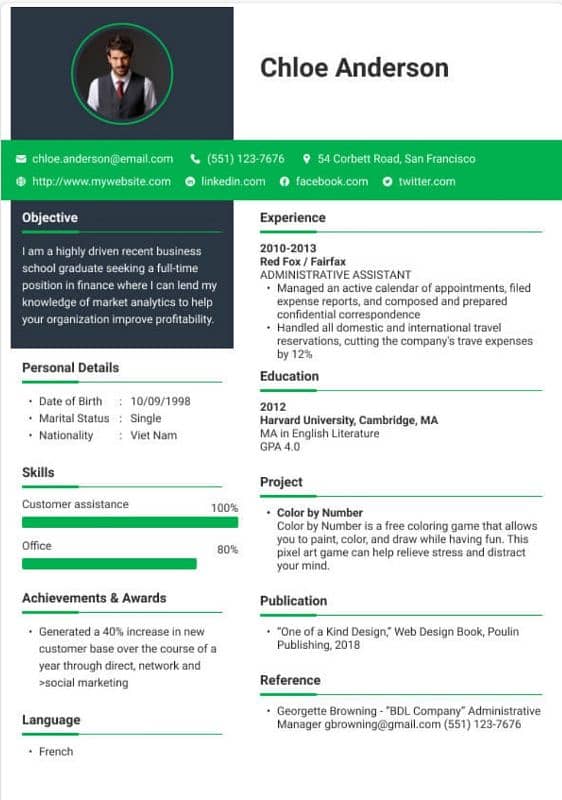 professional cv and cover letter designing 4