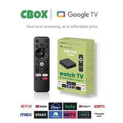 Android Tv box ( 8Gb Ram ,Google Tv ) CBOX , Magic Pro Android box