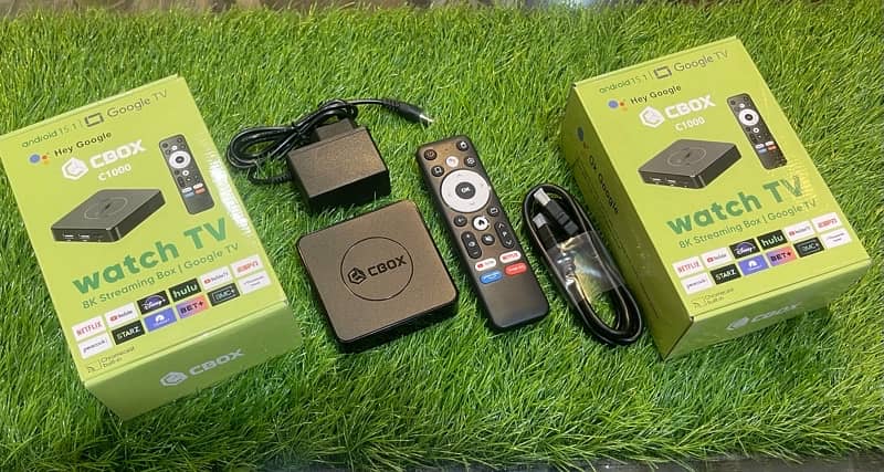 Android Tv box ( 8Gb Ram ,Google Tv ) CBOX , Magic Pro Android box 1