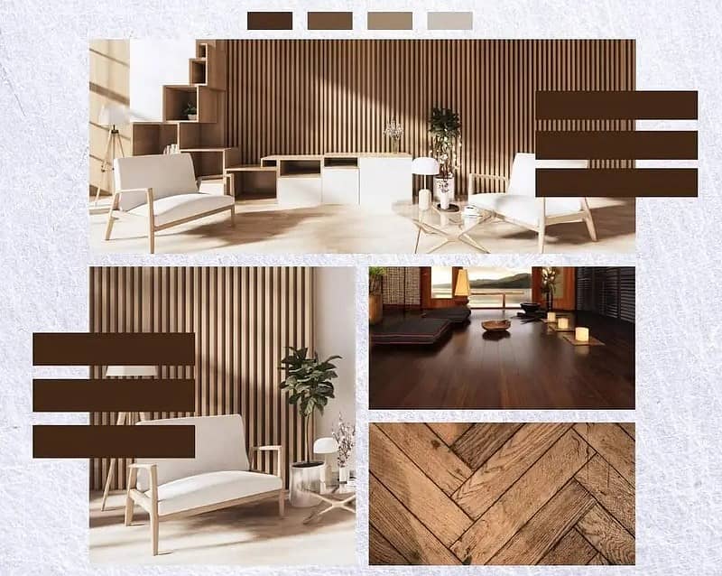 Wooden Floor / SPC Floor / Vinyl / Wallpaper / Blinds / Grass / Panel 1