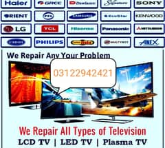 LCD . LED tv Repair All karachi Home service available