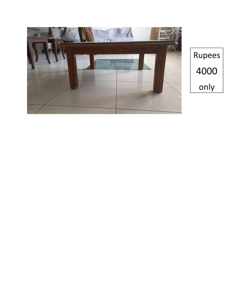 Multi-Purpose Tables (Centre Table, Side Tables, Dining Table, Bed) 3