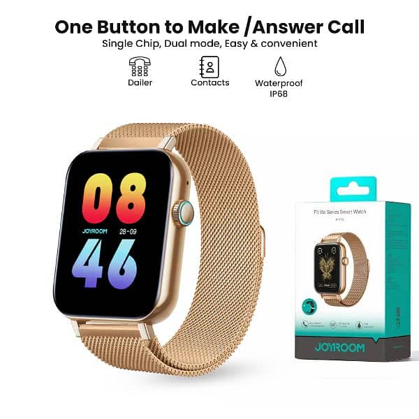 Joyroom-Ft5 Pro Fit-Life Series Smart Watch (Answer/Make Call) 0