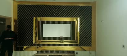 Media wall/Feature wall/Wall Molding/grass/pvc panel/ Bedroom Wall