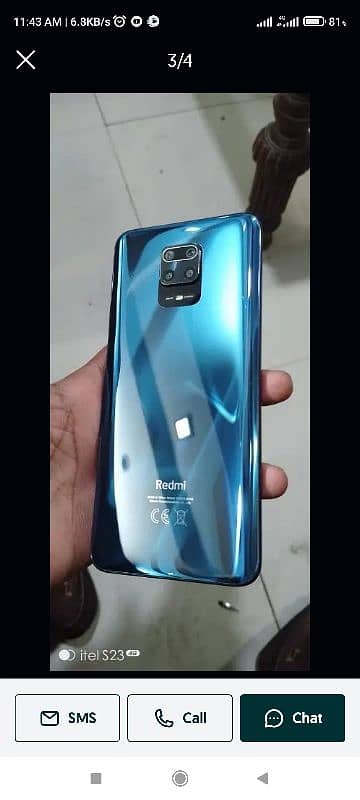 redmi note 9s new condition 10/10 with box charger every thing is ok 4