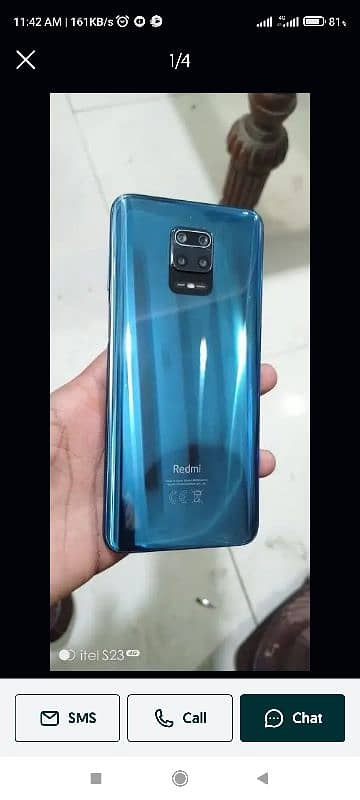 redmi note 9s new condition 10/10 with box charger every thing is ok 5