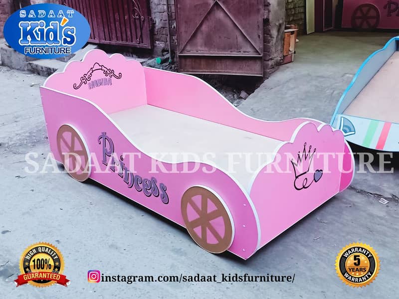 Princess Car bed for Girls 1