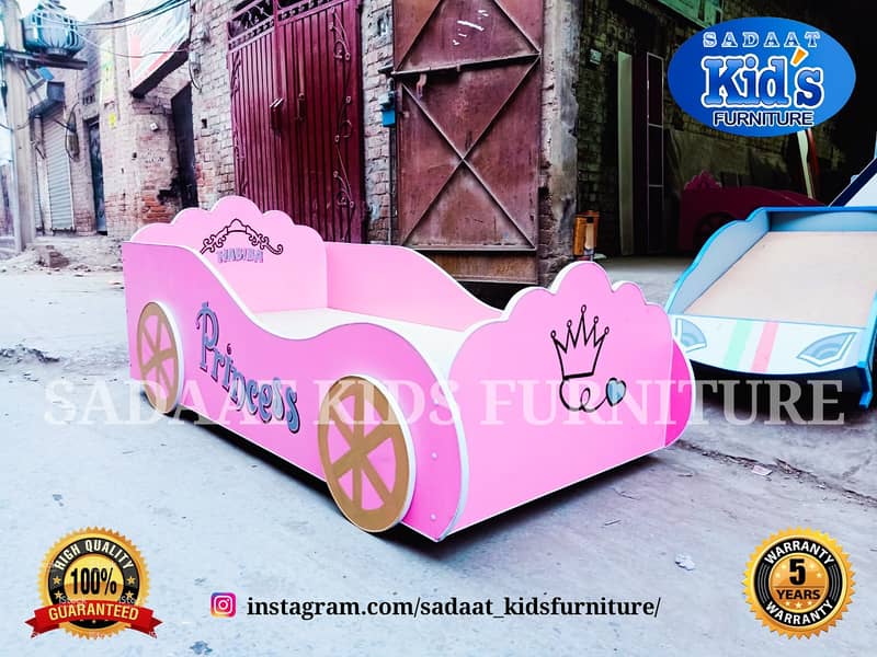 Princess Car bed for Girls 2