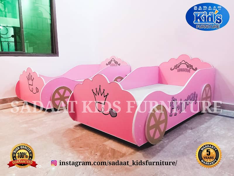 Princess Car bed for Girls 3