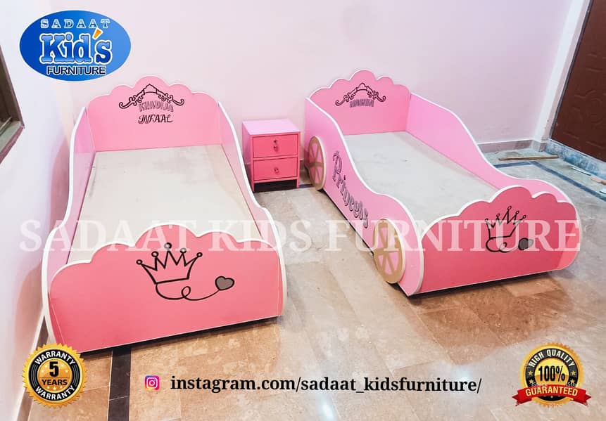 Princess Car bed for Girls 5