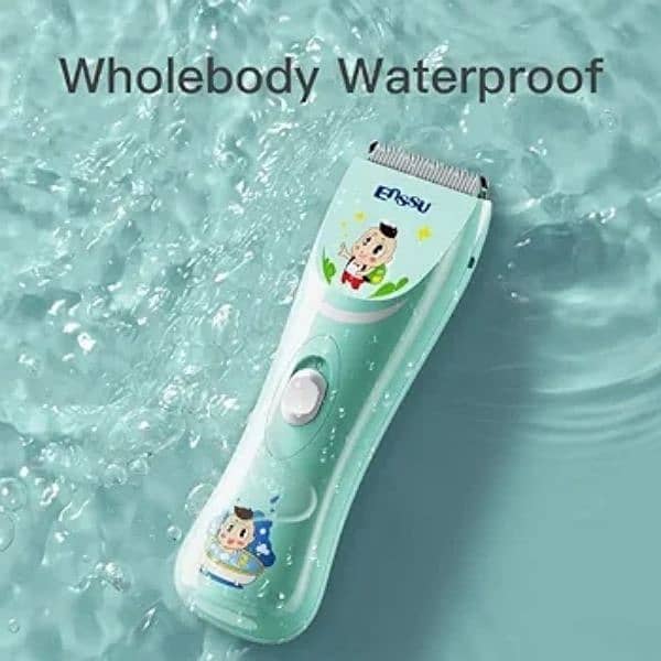 ENSSU Baby Hair Clippers, Quiet Hair Clipper for Kids 1