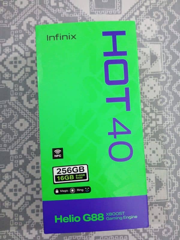 Infinix Hot 40 8+8 256 Gb 1