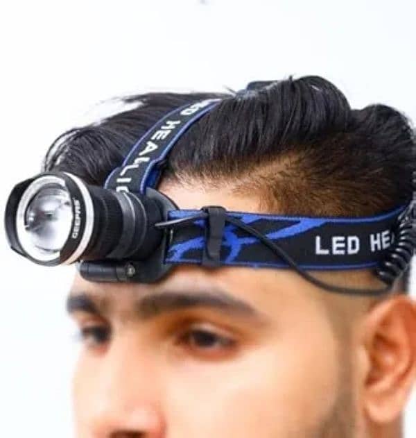 Geepas Rechargeable Led Head Lamp - 1500 Mah Battery 1