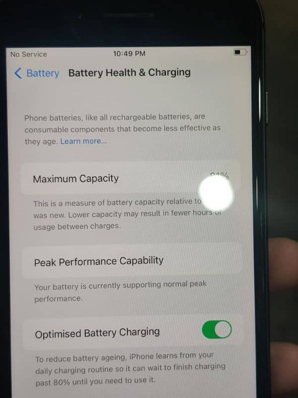 iphon 8 plus nonpta bypass. waterpack 81% battery helth 5