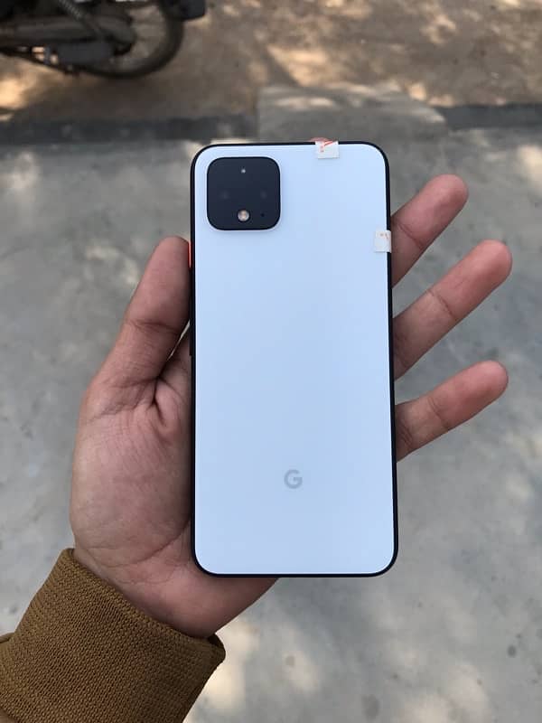 google pixel 4 6/128 new kit + sim working 0