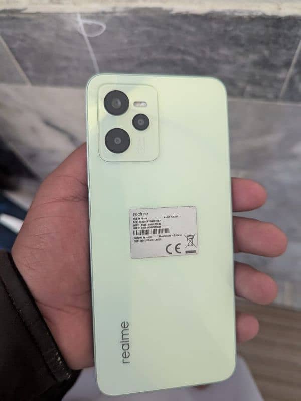 realme c35 with box and charge 1