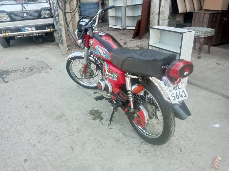 Honda 125 Model 2023 Rawalpindi Number 1