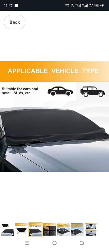 Car Windshield Cover 3