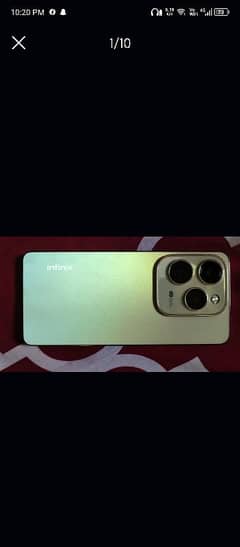 Infinix hot 40 with complete box and accessories