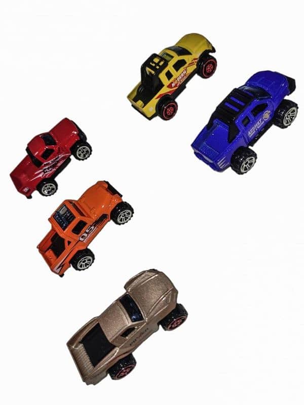 kids 4 PC metal cars 5