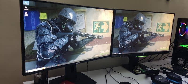 GAMING LCDS Asus 165hz , Hp 27x both 27 inches. 0