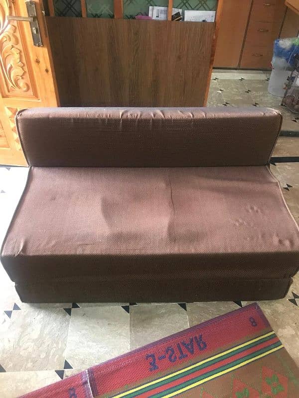 Sofa Cum Bed in Good Condition 0