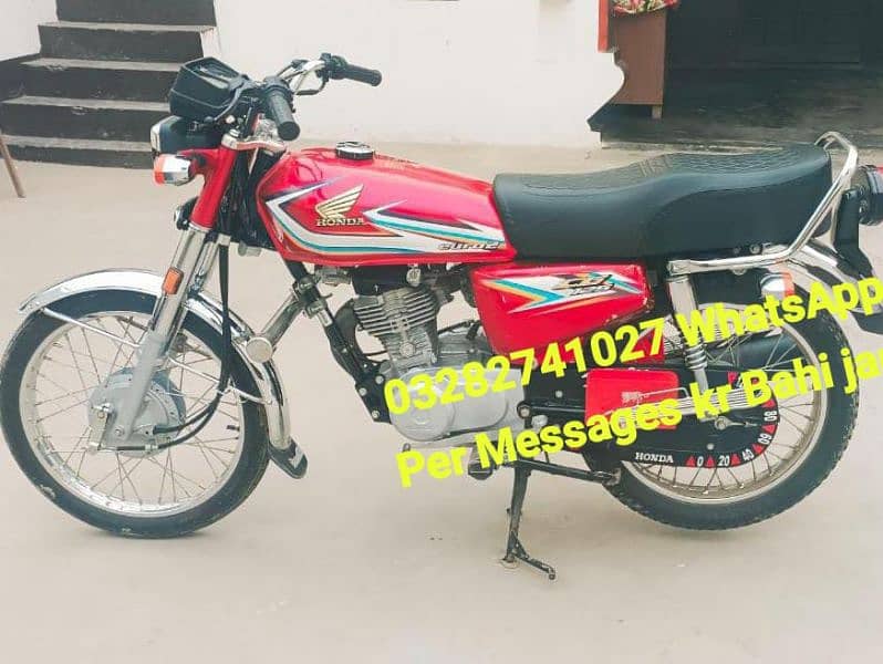 Honda 125 Model 2016 Urgent For Sale Call me_03282741027 2