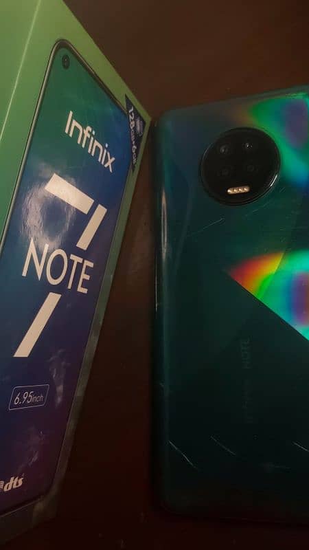 Infinix Note 7 Panel changed box pack. . . . read description 1