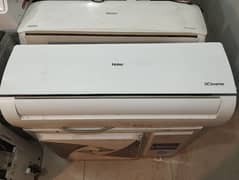 dc inverter ac haier 1 ton/new condition/split ac