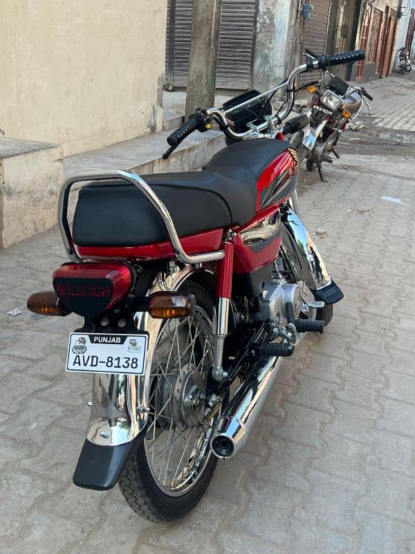 Honda cd 70 2024 model for sale 5