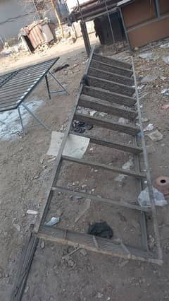 Steel stairs