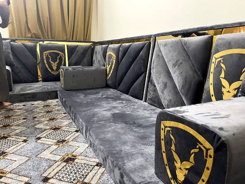 majlis/arabic majlis/bethak/hujra/sofa set 4