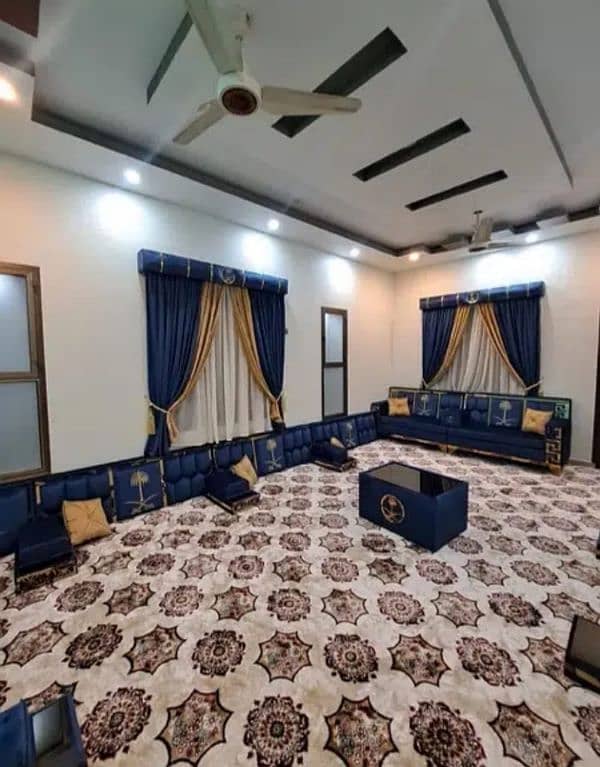 majlis/arabic majlis/bethak/hujra/sofa set 5