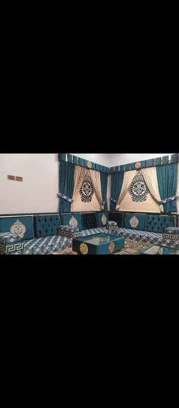 majlis/arabic majlis/bethak/hujra/sofa set 10