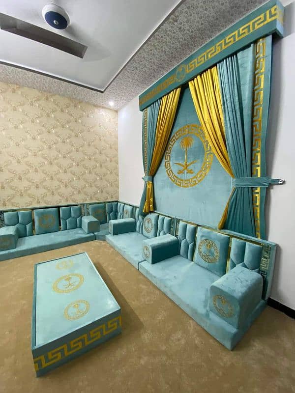 majlis/arabic majlis/bethak/hujra/sofa set 17