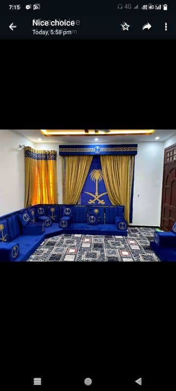 majlis/arabic majlis/bethak/hujra/sofa set 18