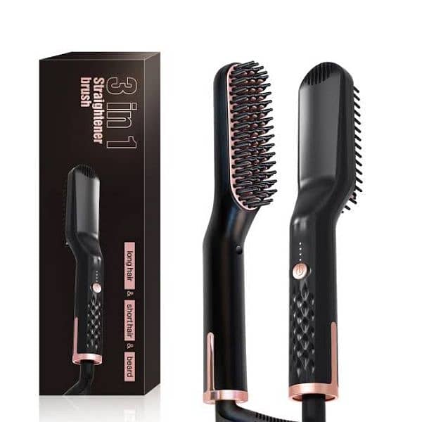 BEARD AND HAIR STRAIGHTENER 3 IN 1 0