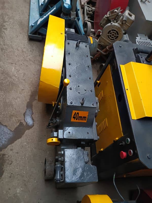 Steel bar cutter and bending machine. Pallet Trolley. Pallet Truck 3