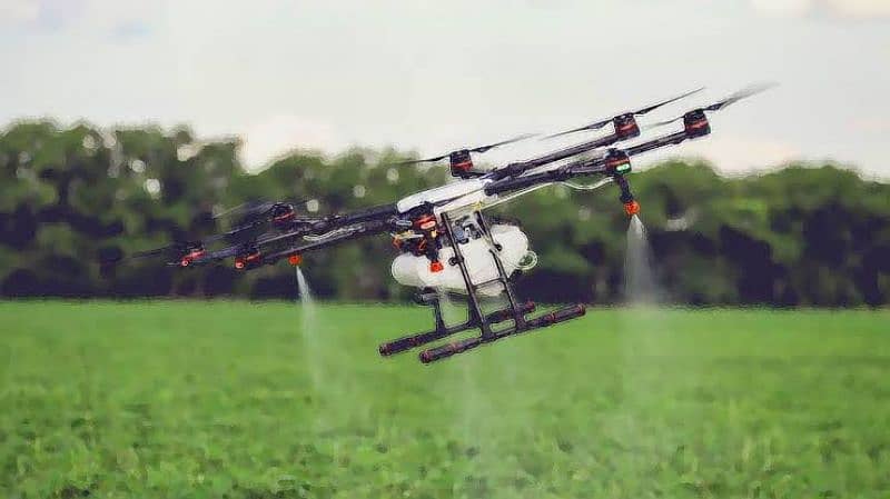 Dji Agriculture spray drone 1