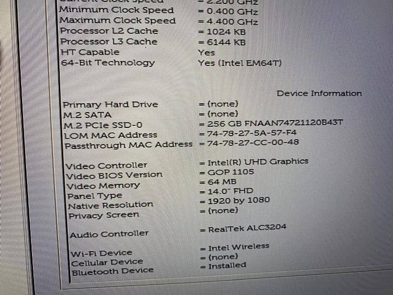 Dell 5410 latitude 0