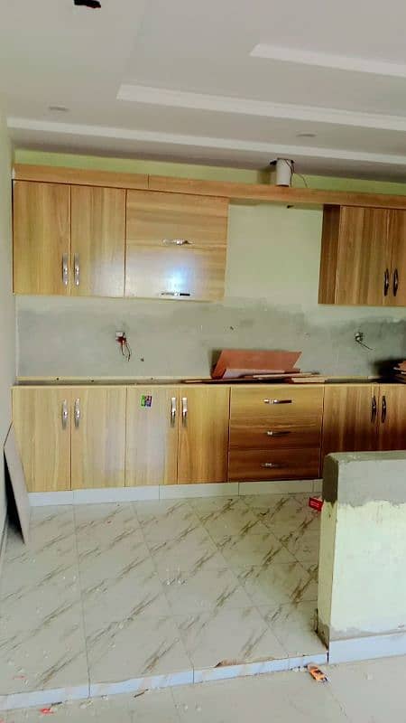 WOOD WORK KITCHEN CABINET /PARTITION 7