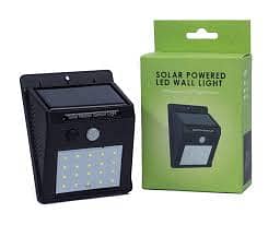 Solar Powered LED Wall Light 0