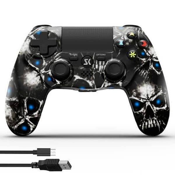 BLACKSKULL WIRELESS CONTROLLER FOR PS4 0