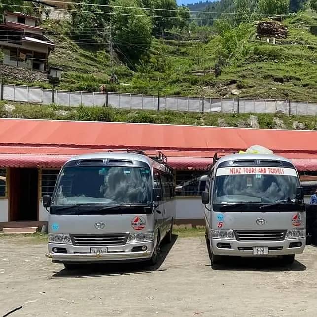 Coaster for rent / Northern Area Trip/Naran Kaghan Trip 16