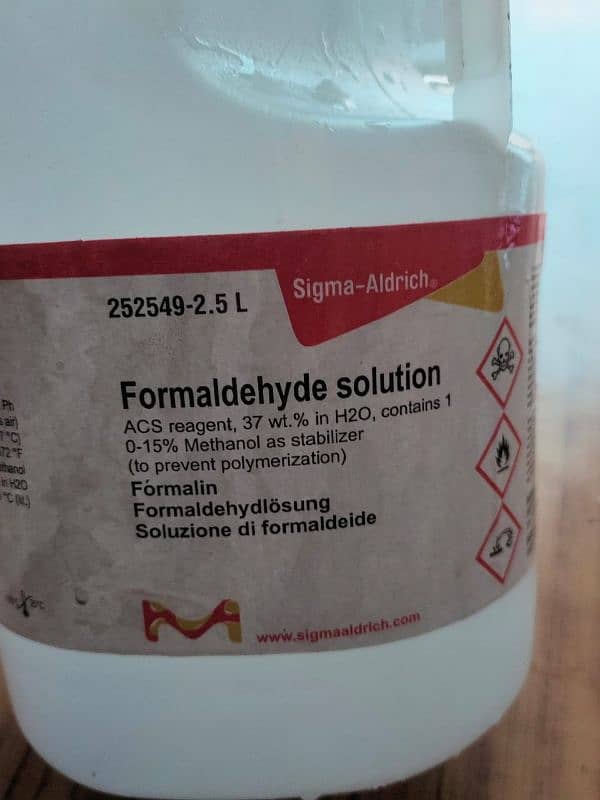 sigma-Aldrich Formaldehyde Solution 2.5 L USA 0