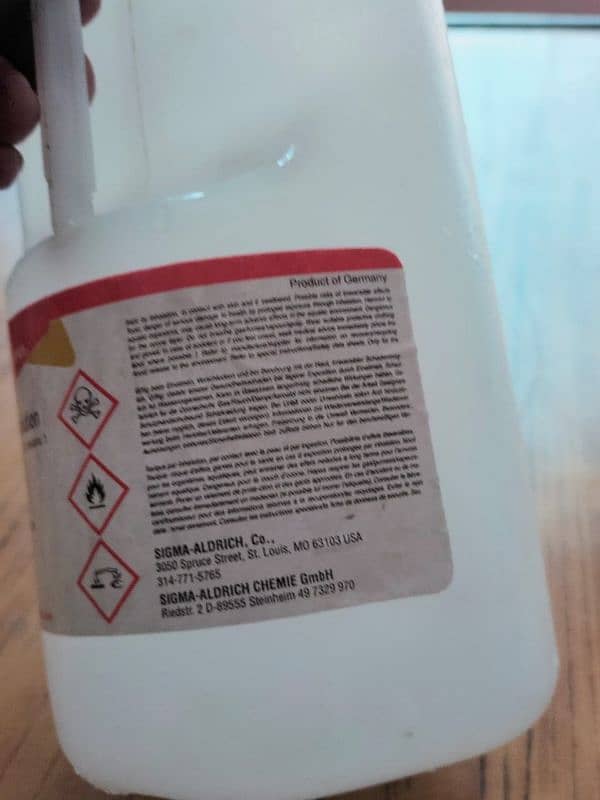 sigma-Aldrich Formaldehyde Solution 2.5 L USA 1