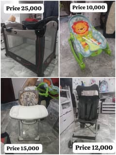 Kids Pram | Baby Stroller | Baby Cot | Kids High Chair | Rocker