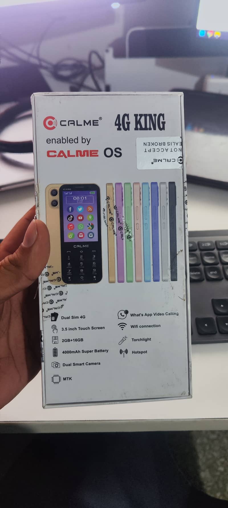 CALME 4G KING | 4G PHONE | DUAL SIM | PTA APPROVED 6