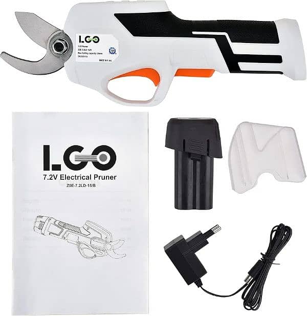 LIGO 7.2V Cordless Pruning Shears for Garden Care Rechargeable Pruner 3