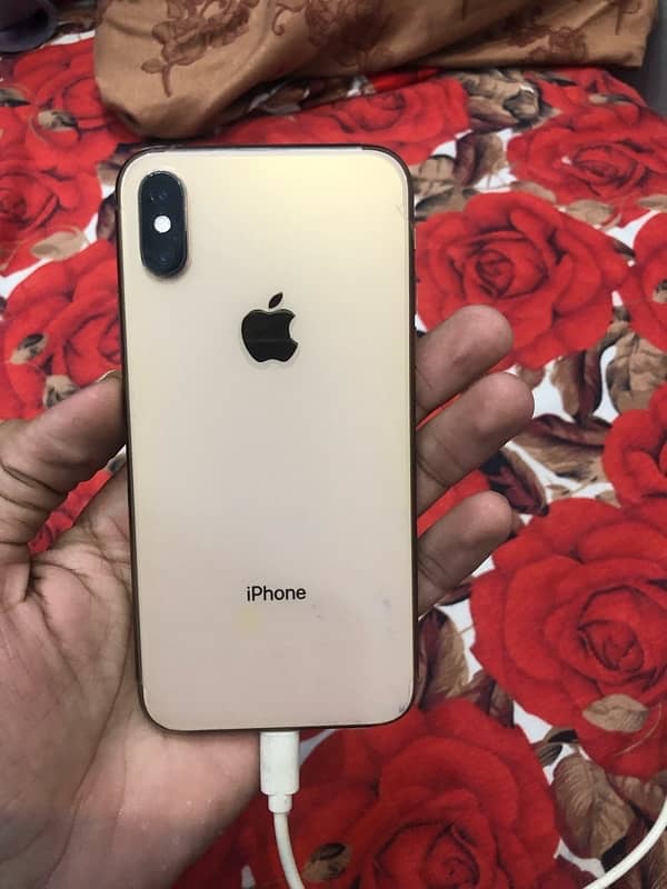 i phone xs 256gb PTA approve official dual sim bh100 face iD ok 1